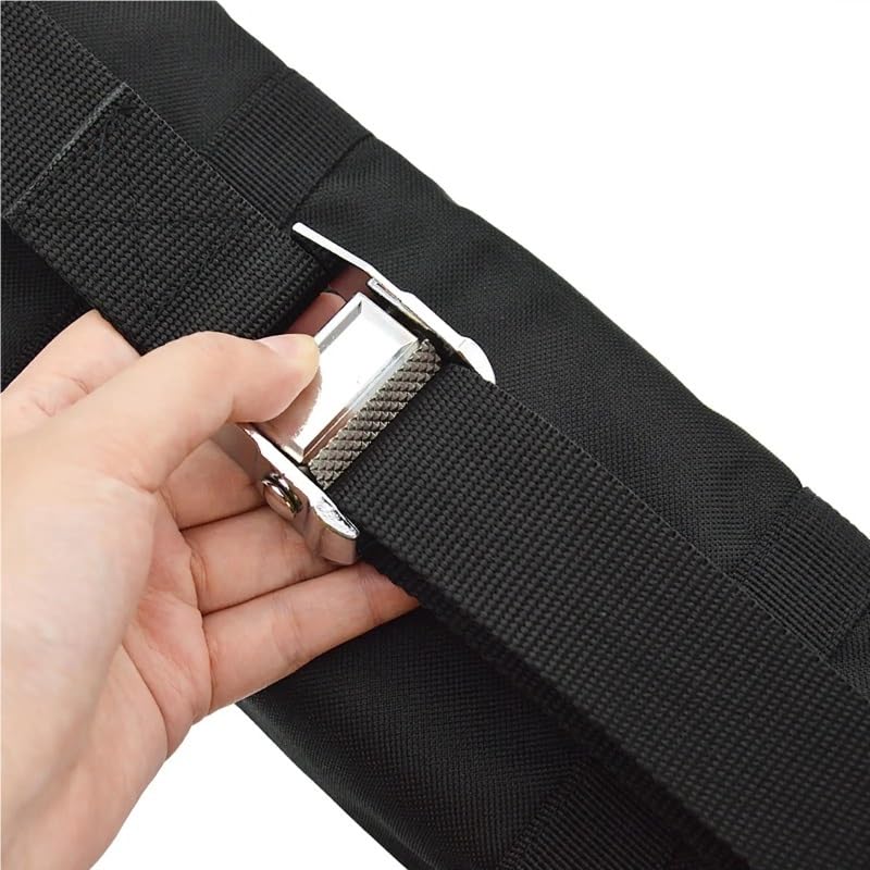 Almohadillas suaves para portaequipajes con correas resistentes que protegen el techo del coche 3
