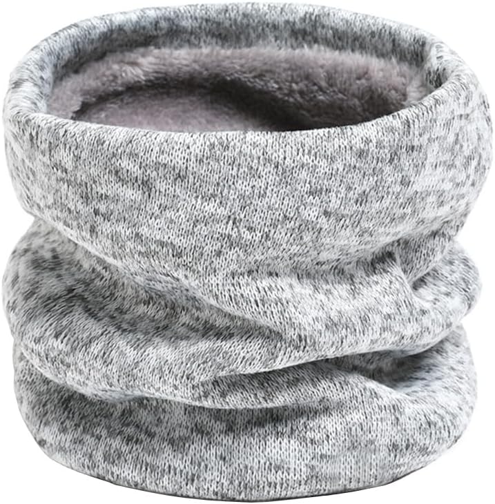 Winter Neck Warmer Men Ski, Neck Gaiter Face Scarf Women, Fleece Scarf for Men Ski Mask, Thick Windproof Scarves