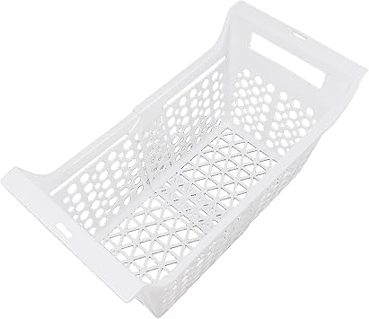 Fabater Freezer Organizer Bins for Chest Freezer, Expandable Deep Freezer Organizer Bins, Universal Freezer Storage Bins with Handle for Kitchen, Refrigerator Basket Storage Rack Bins S