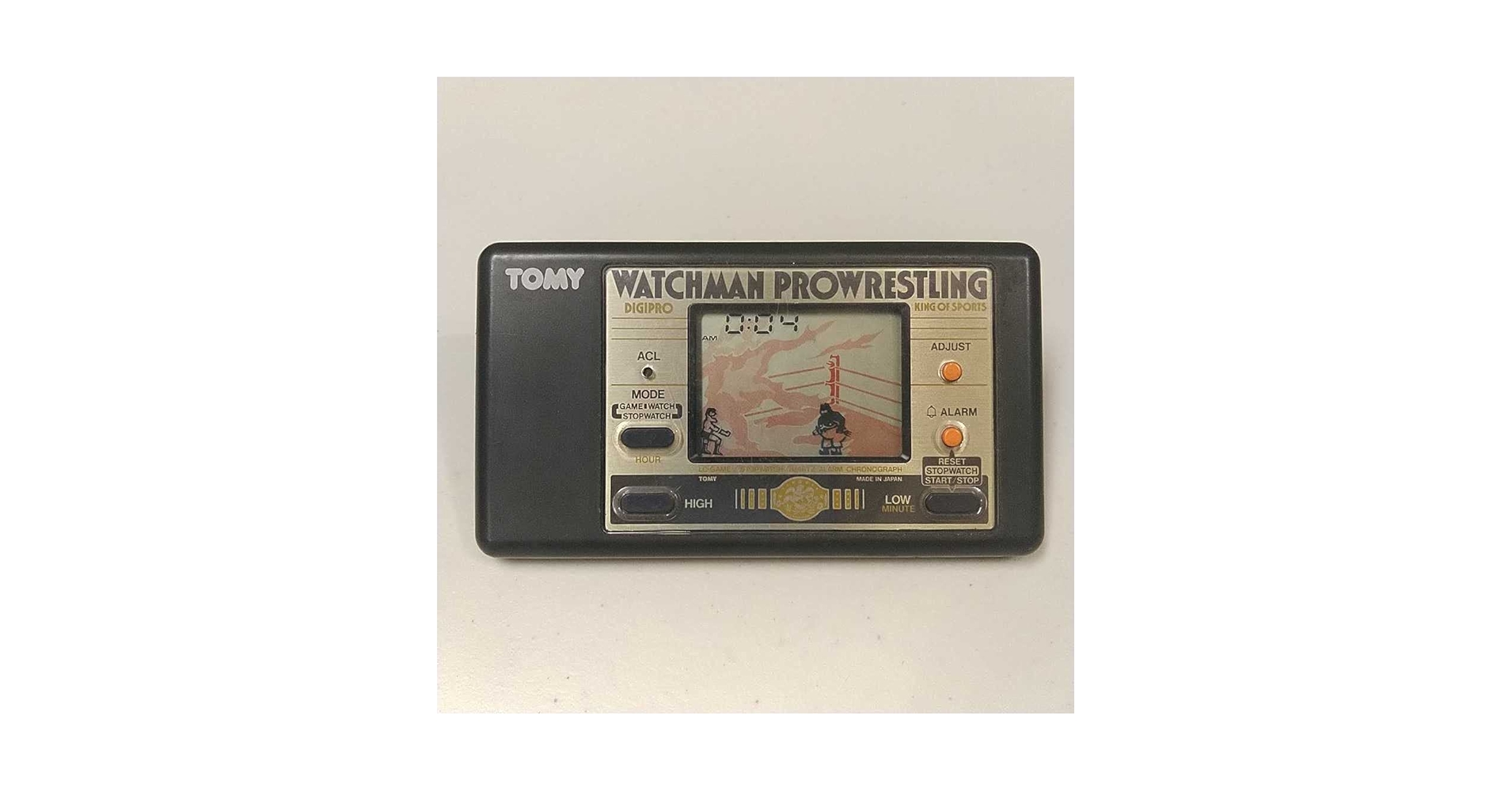 TOMY WATCHMAN トミー ウォッチマン プロレス ゲームウォッチ Amazon.co.jp: ゲームウォッチ ウォッチマンプロレスリング