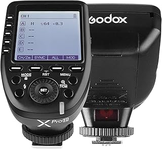 Disparador De Flash,Sailsbury Xpro-N i-TTL Flash Trigger Transmissor com tela LCD grande 2.4G Wireless X System 32 Canais 16 Grupos Suporte TTL Autoflash 1/8000s HSS para câmeras da série para c