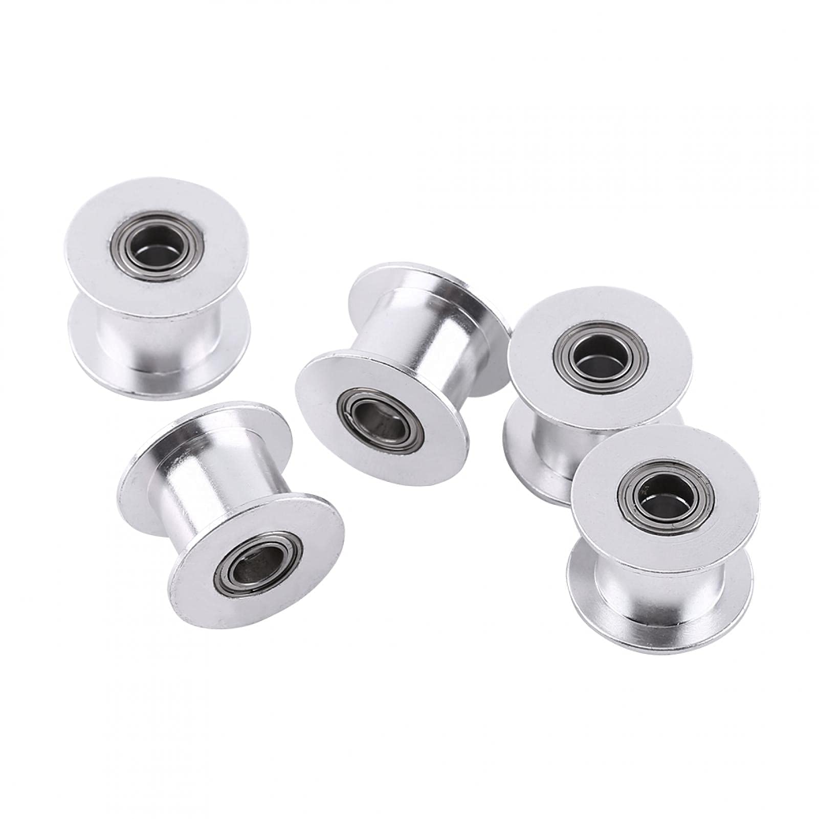 Correa de Distribución GT2 20 Dientes Polea Loca 10mm Ancho 5mm Diámetro para Impresora 3D