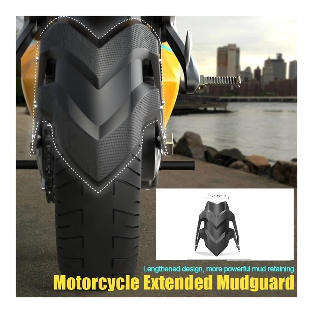 Garde boue arrière moto Set Support de Plaque Universel éclairage LED LN2 Garde boue arrière moto Set Support de Plaque Universel éclairage LED LN2