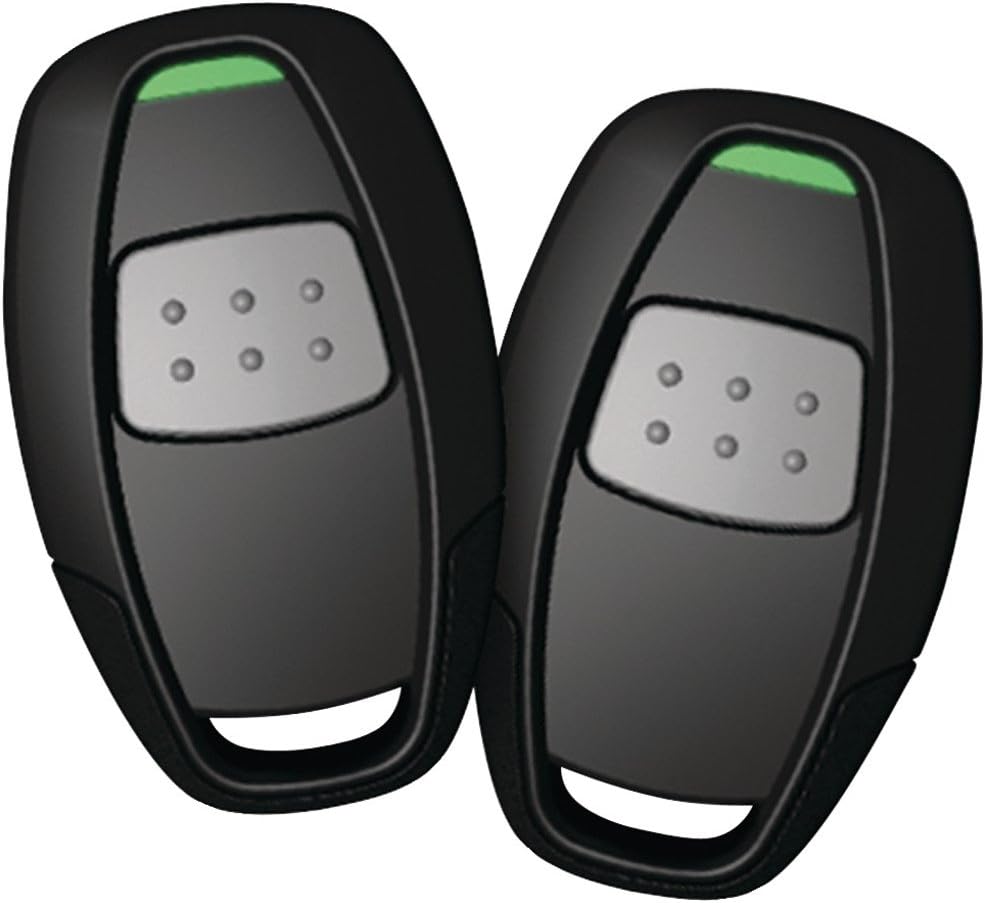 Two Avital 1-Button Remote Controls