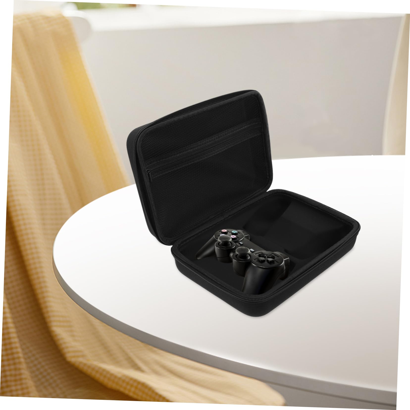 SHINEOFI Organizer Oxford Portatile e Custodia Protettiva Gioco Console per di Tessuto in Eva Borsa Multifunzionale per Controller e Accessori, per Viaggi e Uso Domestico