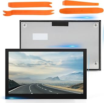8 Inches LCD Screen for 2021-2023 Hyundai Tucson Santa Verna Solaris Radio Car Touch Screen Replacement for KIA Sorento Seltos Digitizer Navigation GPS Display TDO-0797F00136 with Repair Tools