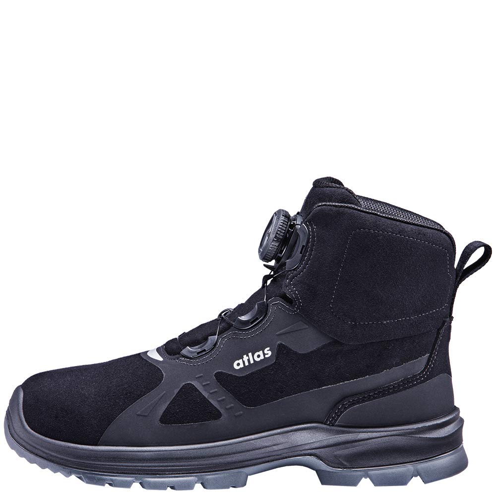 ATLAS - the shoe company Sicherheitsschuh-Einsatzstiefel XC BOA 815 S3 ESD EN ISO 20345 SRC, Größe 41