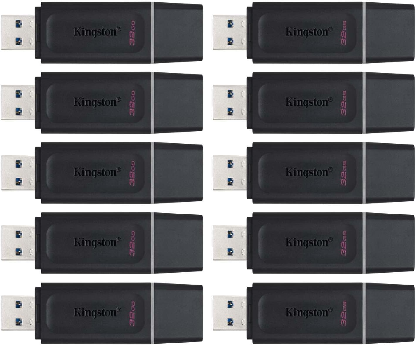 Kingston 32GB DataTraveler Exodia Flash Drives - DTX/32GB (Pack of 10)