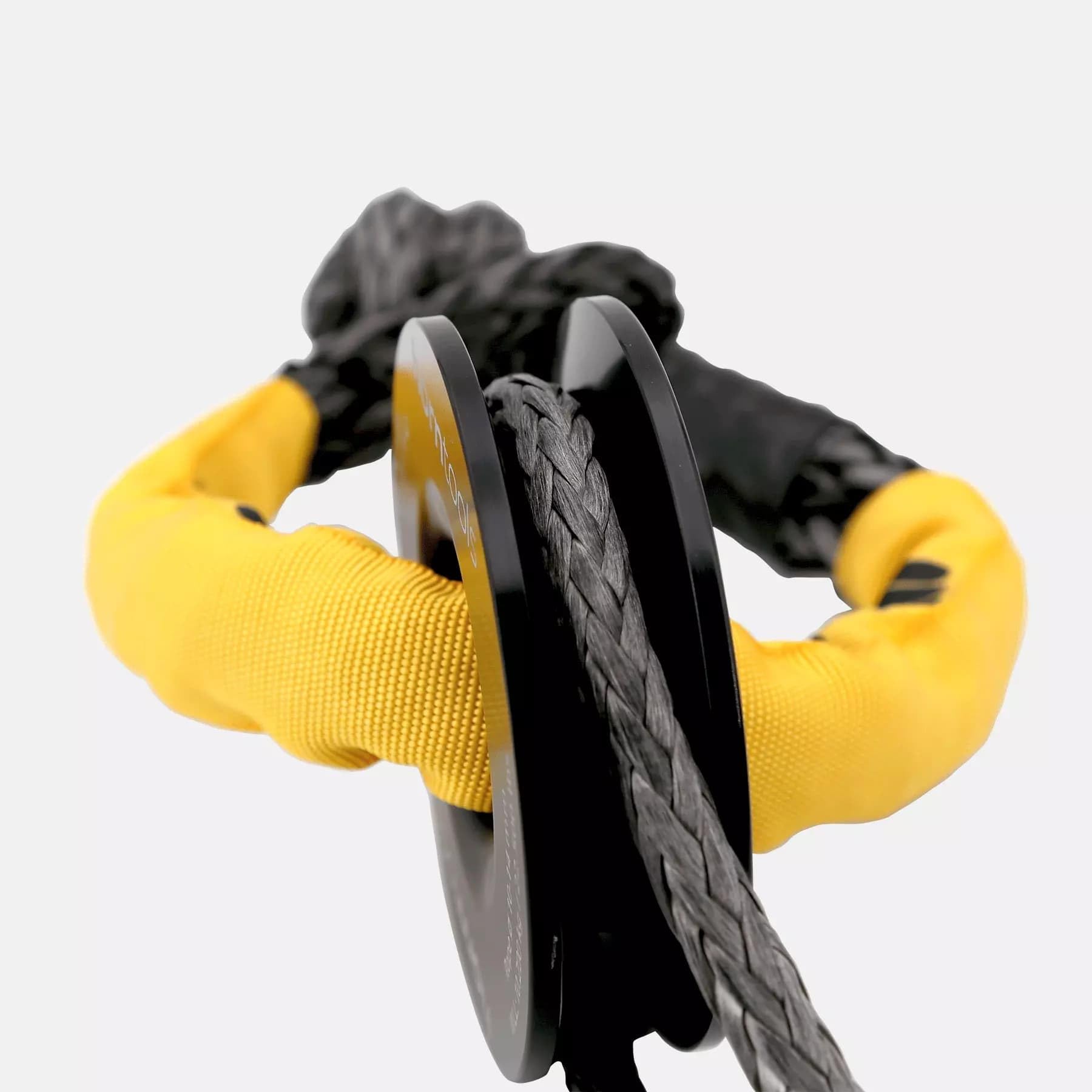 Horntools Seilwindenzubehör, Umlenkrolle rund, Nutzlast 10,2 Tonnen, aus Aluminium, Snatch Block, Seilrolle für Offroad, Bergung, Lastenzug, Forst