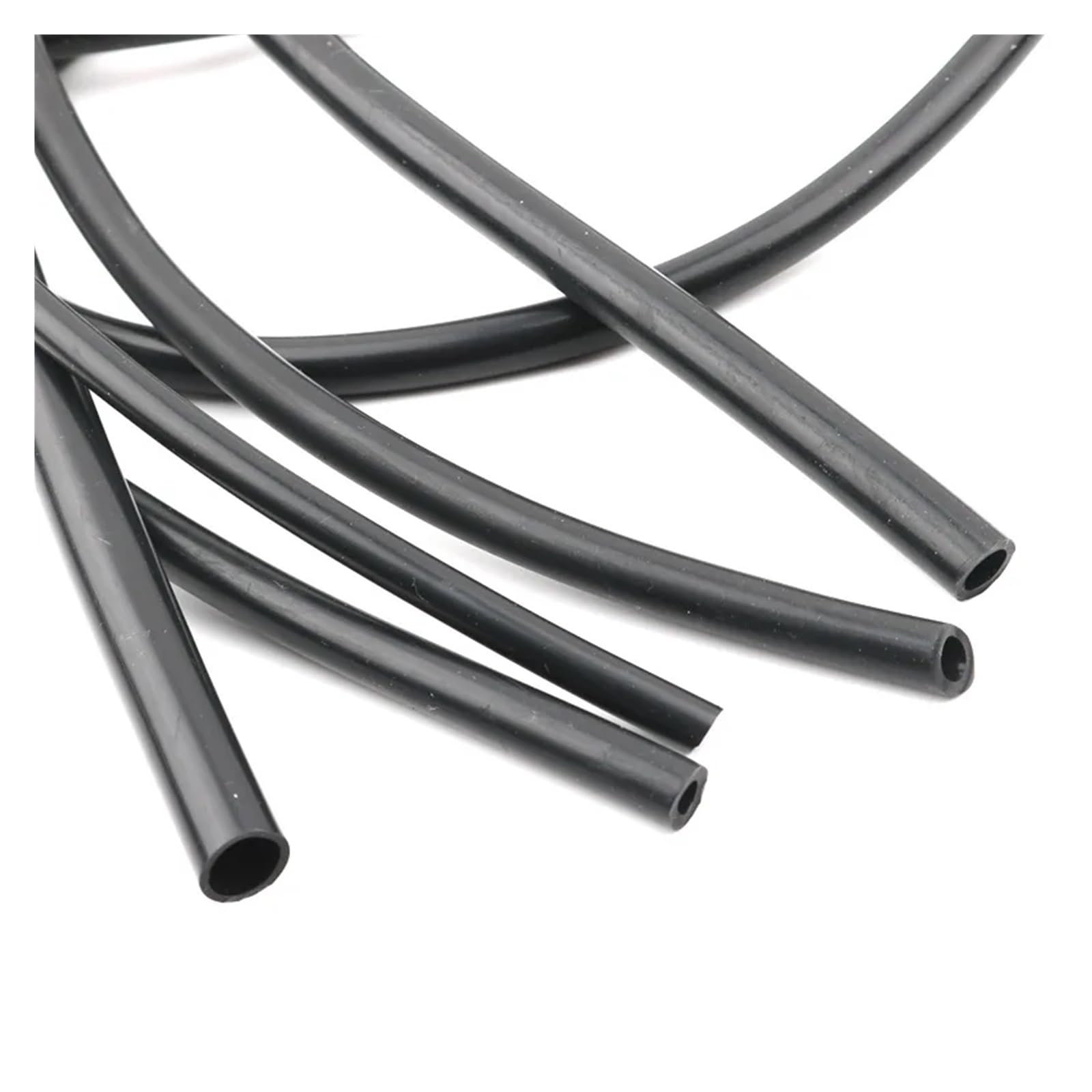 1M Schwarz Silikon Rohr 3~38mm Gummi Schlauch Flexible Weiche Rohr for Aquarium Luftpumpe(38 x 44mm)
