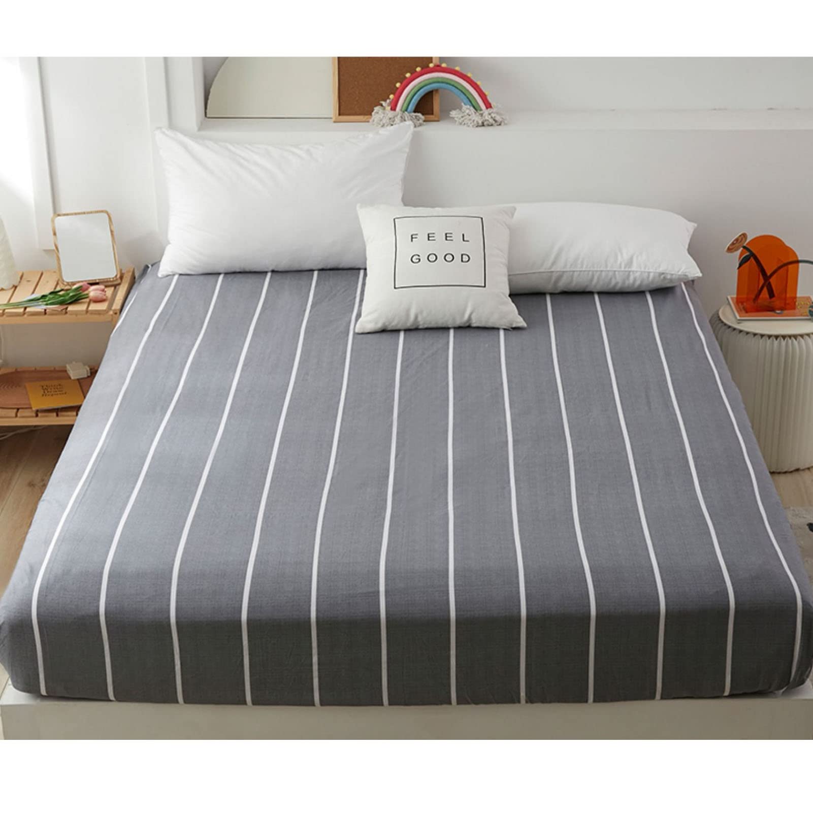 Drap housse de matelas pour lit 2 personnes créez une chambre style européen