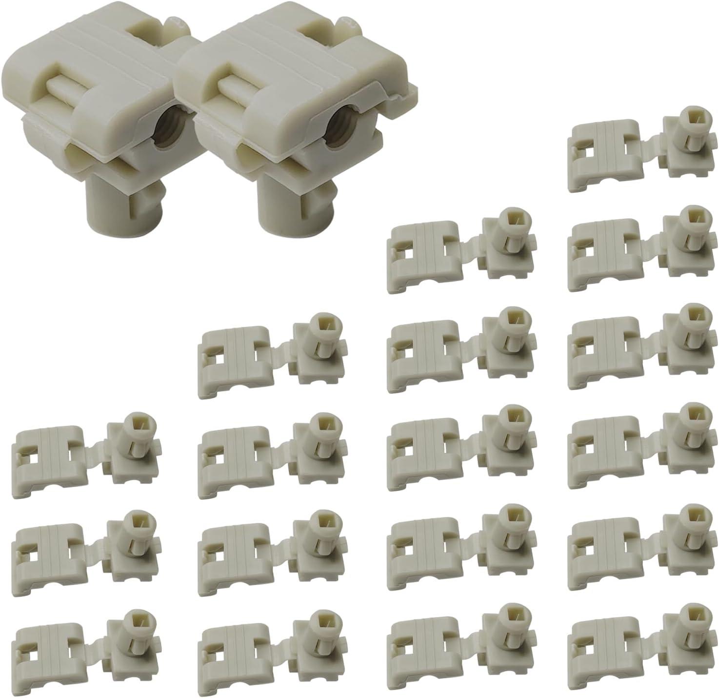 10PCS Car Door Lock Rod Clips, 5/32" Rod Tailgate Handle Rod Retainers, Door Lock Latch Clips Replace OEM#16629990 Compatible with Ford F150 F250 F350 Chevrolet Cadillac Buick