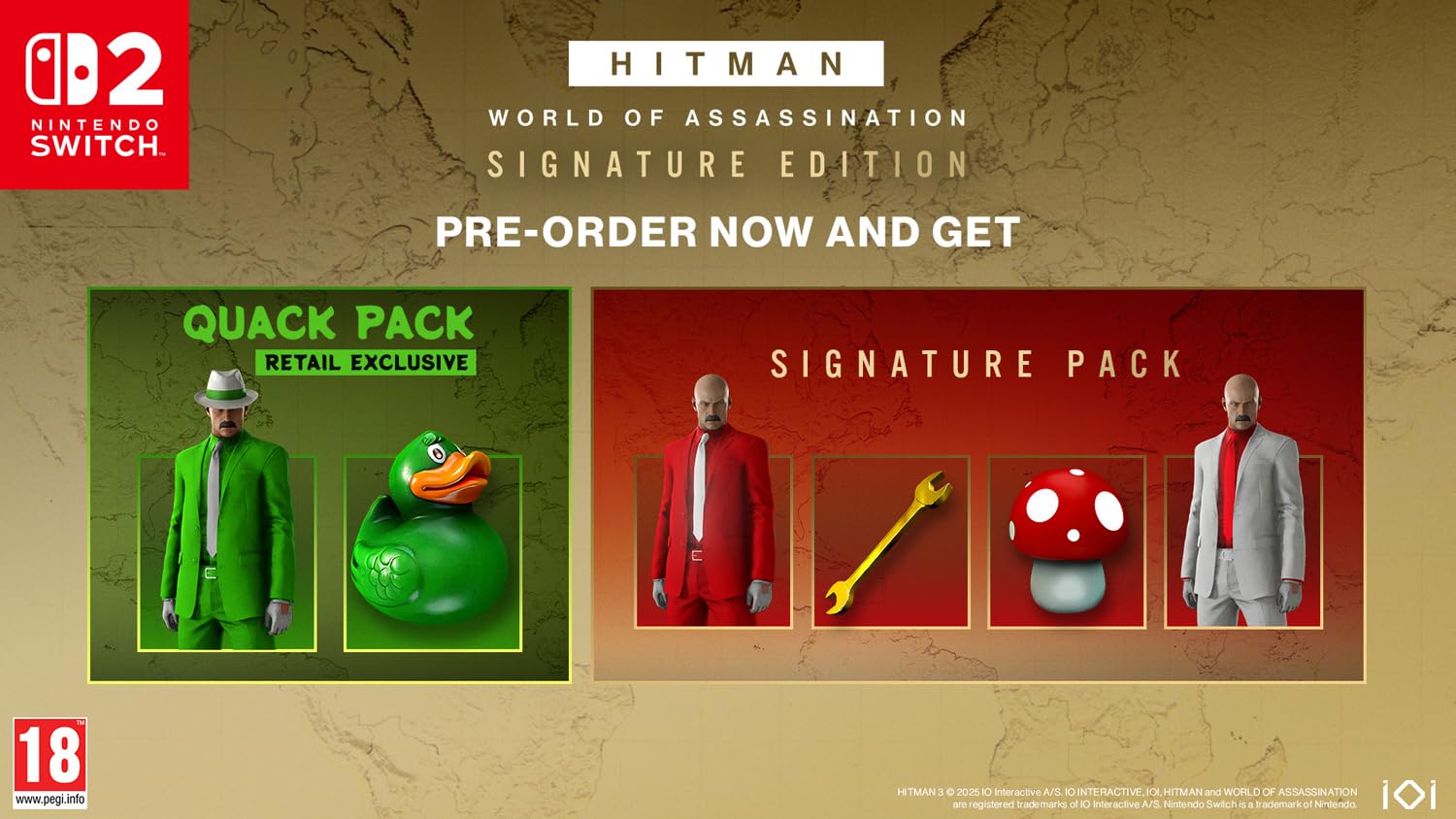 HITMAN World of Assassination - Signature Edition (Switch 2) (AT-PEGI)