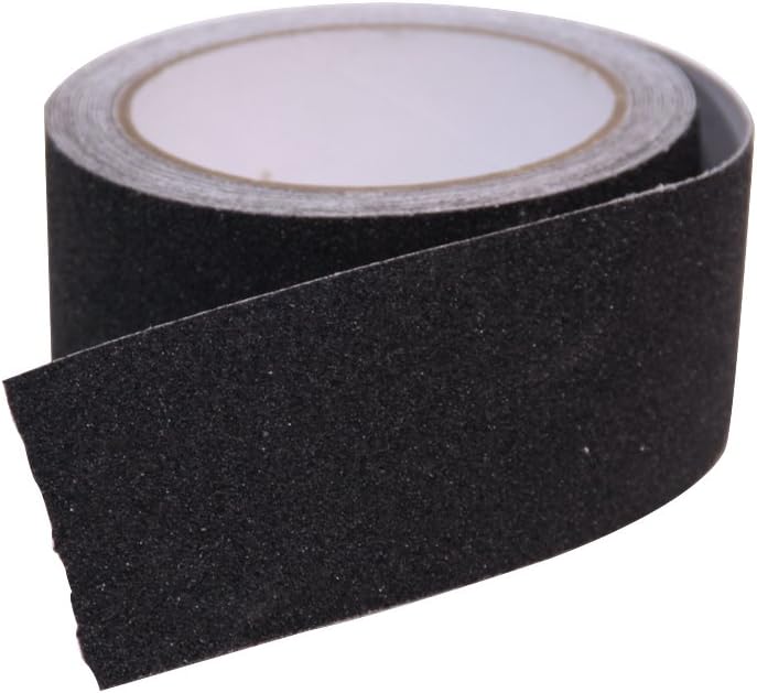 Camco 25401 NonSlip Grip Tape for Steps (2" x 15', Black