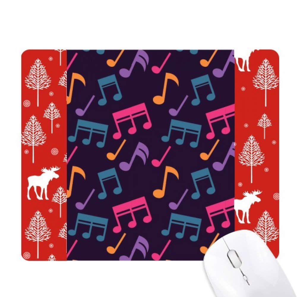 Notes de musique souris noël bois eviter deco plastique foret - 6
