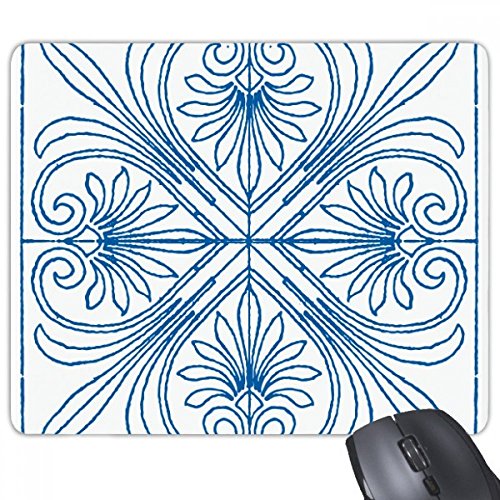 Tapis de souris Talavera Blue antidérapant pour éviter les glissements de bureau