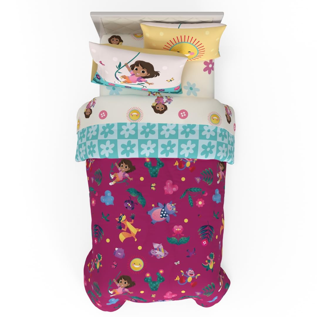 Amazon.com: Dora The Explorer Kids Bedding Set Super Soft & Cozy