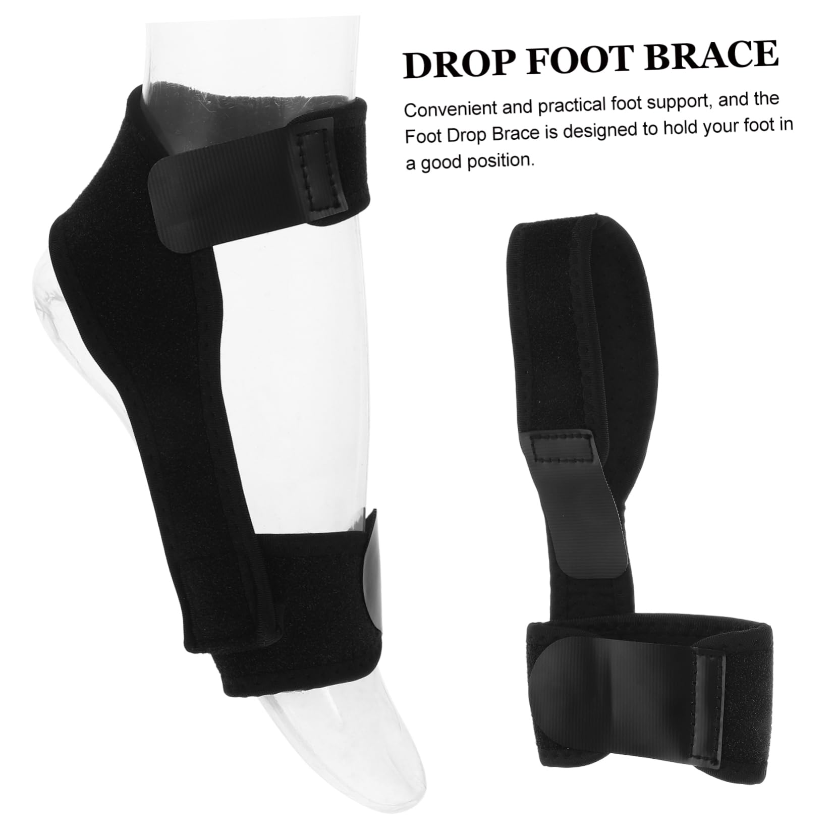 FOMIYES Foot Drop Brace for Boys and Girls Lightweight Leggings Adjustable Strap for Foot Support Correction
