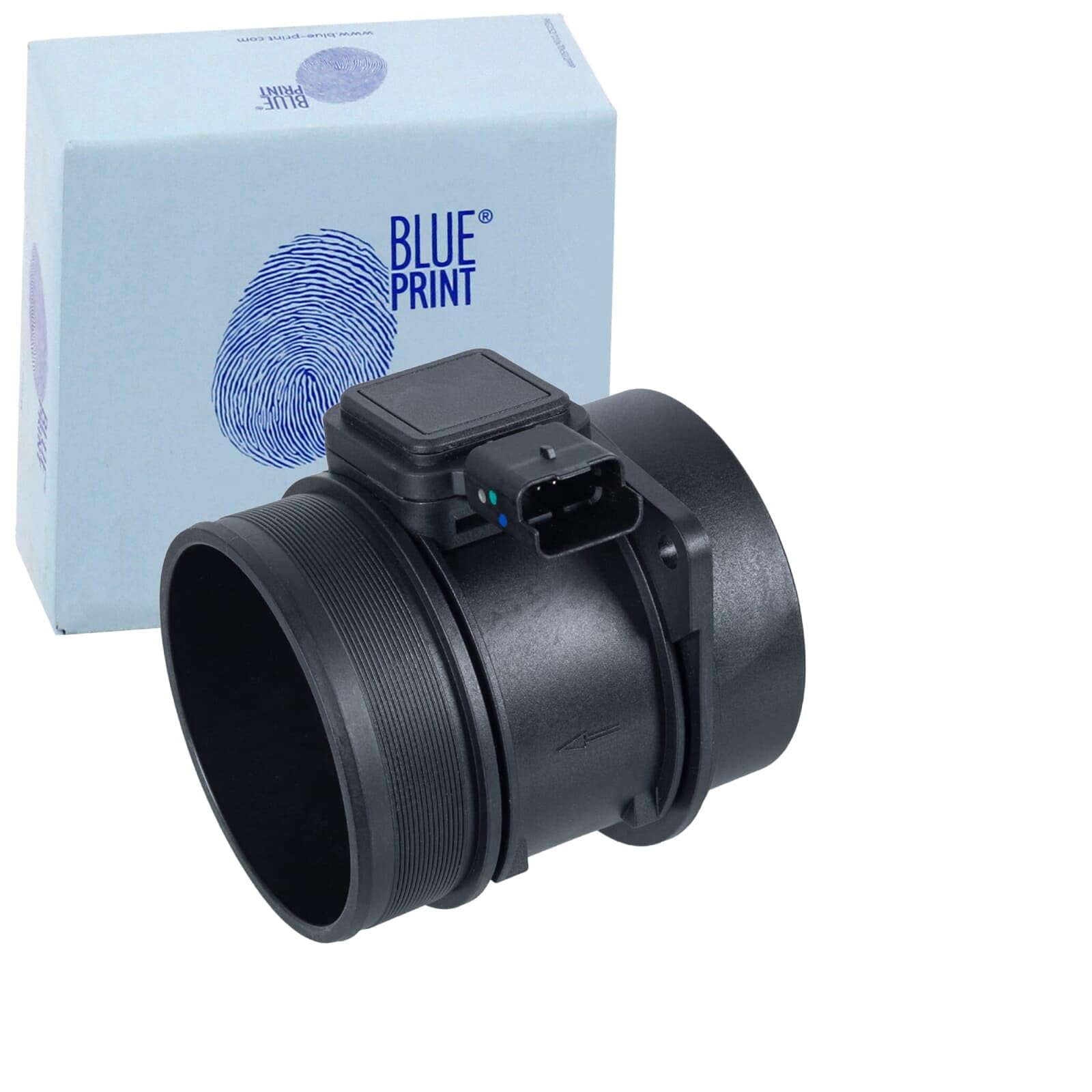 Air Mass Sensor fits CITROEN C-CROSSER VU4HNH 2.2D 2007 on Flow Meter Blue Print