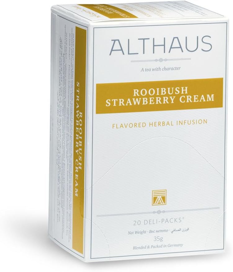 Althaus Premium Tea - Deli Pack (ROOIBUSH STRAWBERRY CREAM)