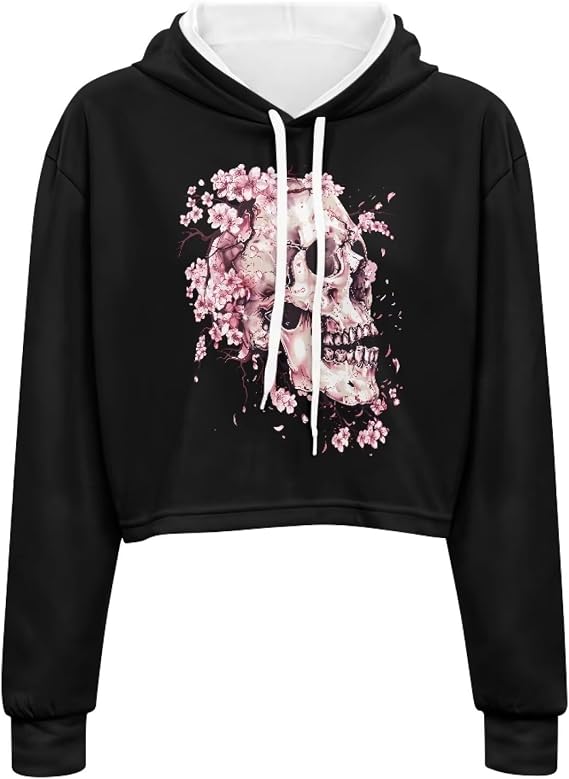 Winter Oversized Hoodies Spring Fall Crop Top Sweaters for Women Lightweight Graphic Sweatshirt with Hood Size S-5XL