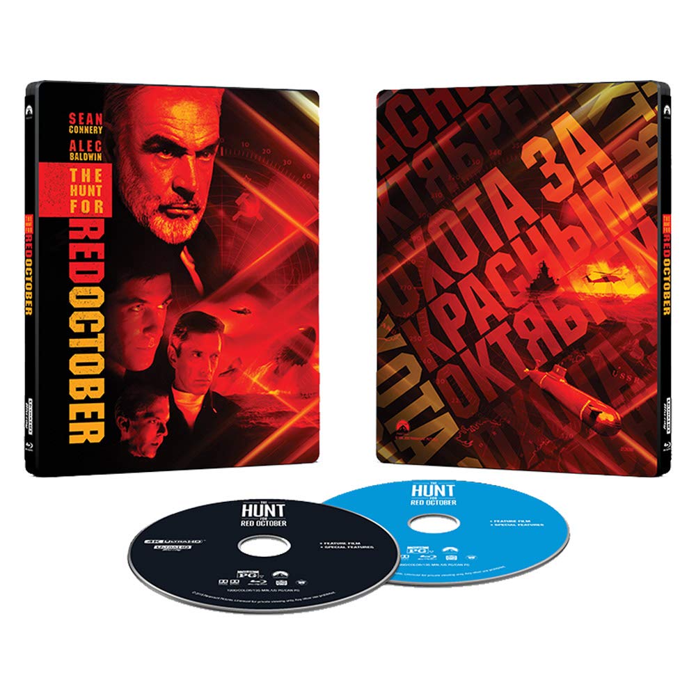 The Hunt for Red October Collector's Edition Steelbook [4K UHD]