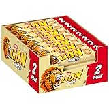 CHOCOLATINA LION WHITE 30 UNIDADES DE 60GR FORMATO GRANDE X2 TOTAL 1800gr total