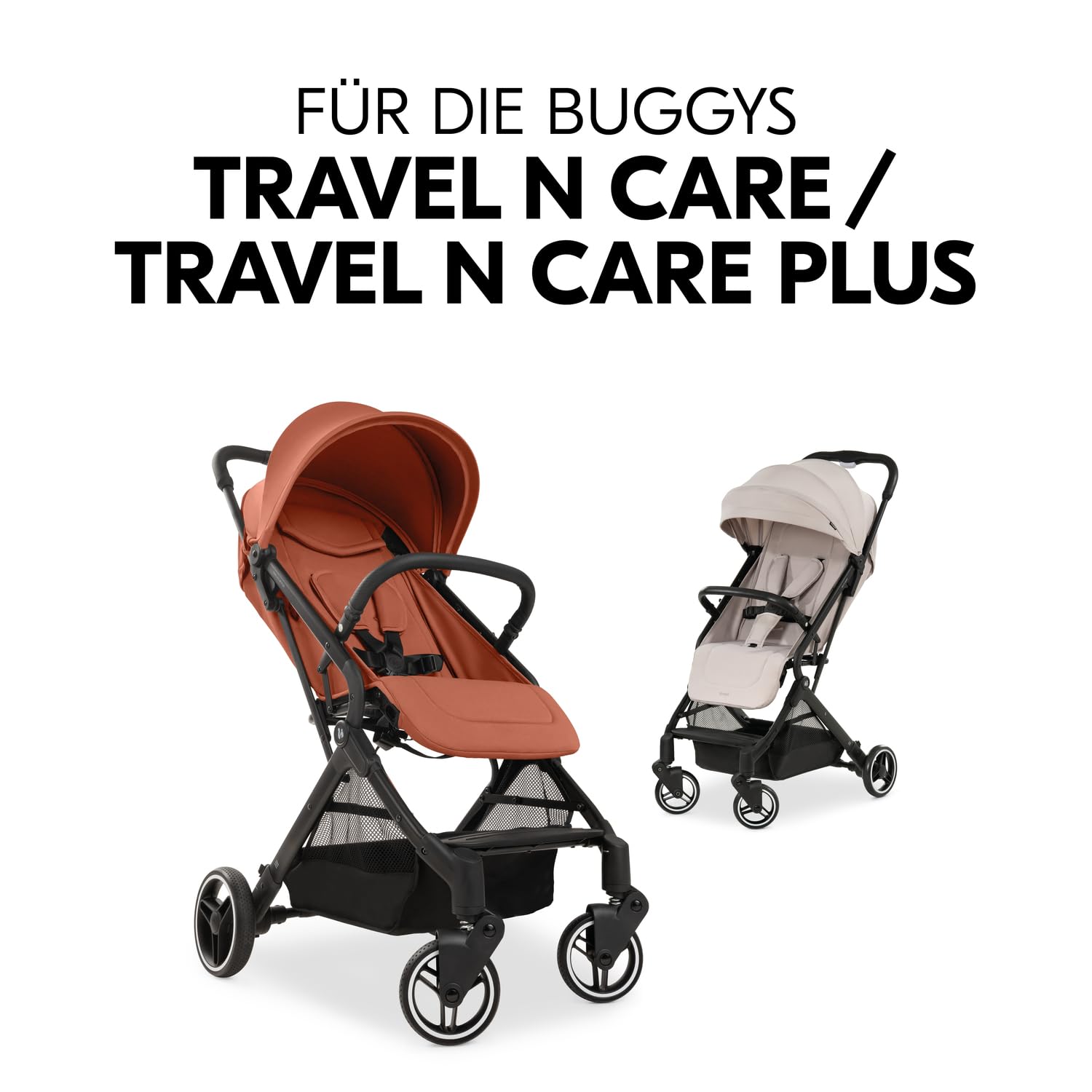 hauck Babyschalen Adapter kompatibel nur mit Travel N Care/Plus Kinderwagen | Geeignet für hauck Drive N Care + bestimmte Babysitze von Maxi-Cosi Joie Cybex Kinderkraft, hauck Kompatibilitätsliste prüfen