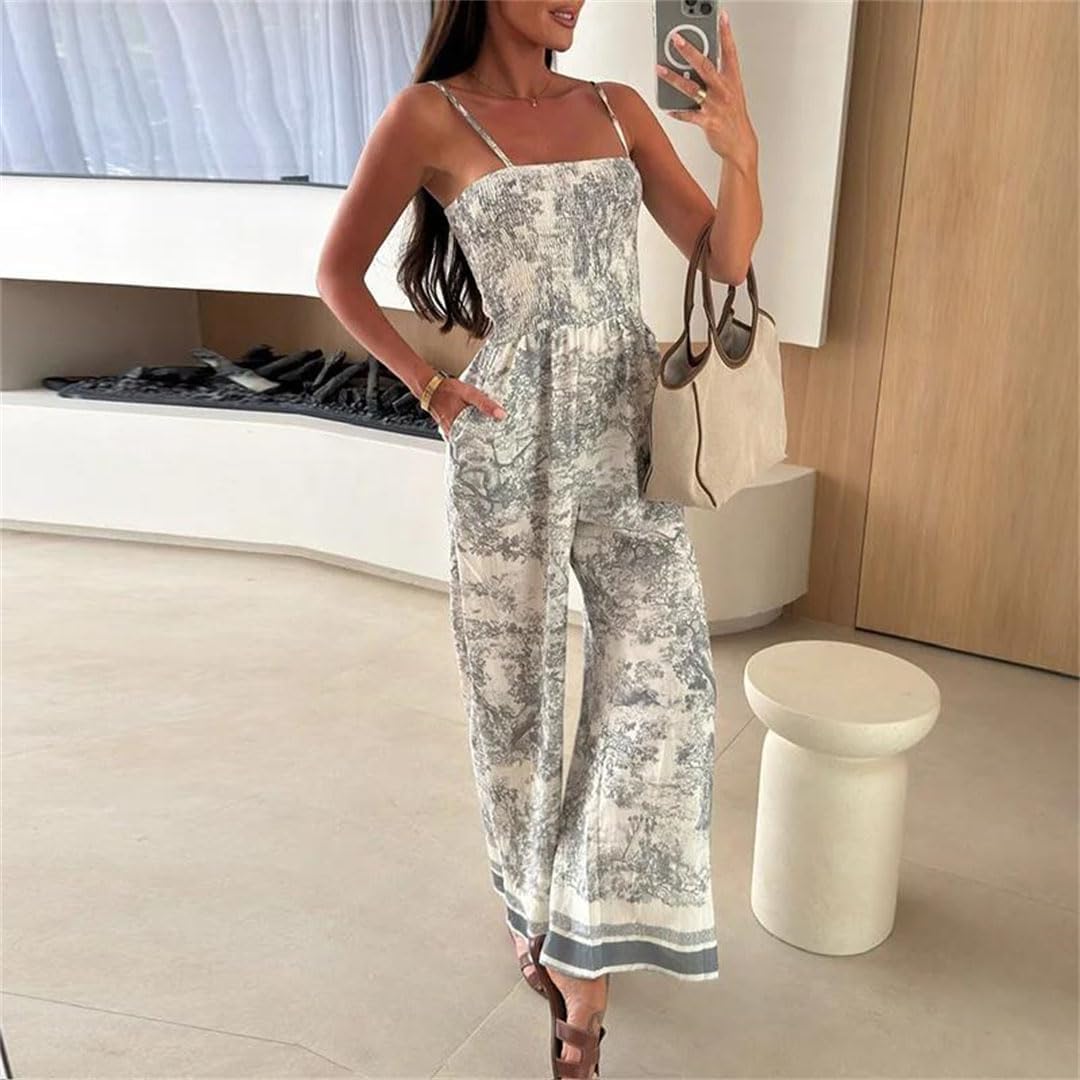 Women's Floral Ruffle Trim Cap Sleeve Mini Dress Neck A Line Dresses
