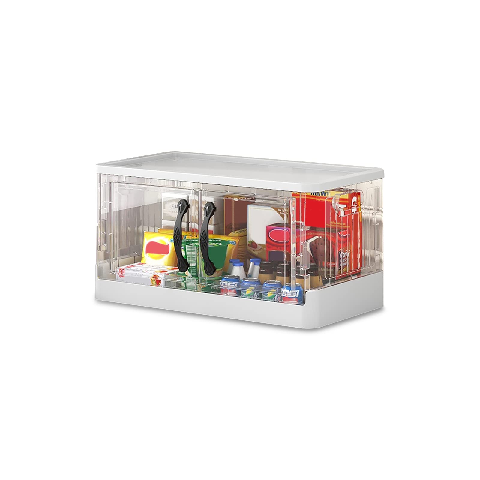 Boite rangement empilable pliable Ergocar - Bac plastique à roulettes pour trier vos placards