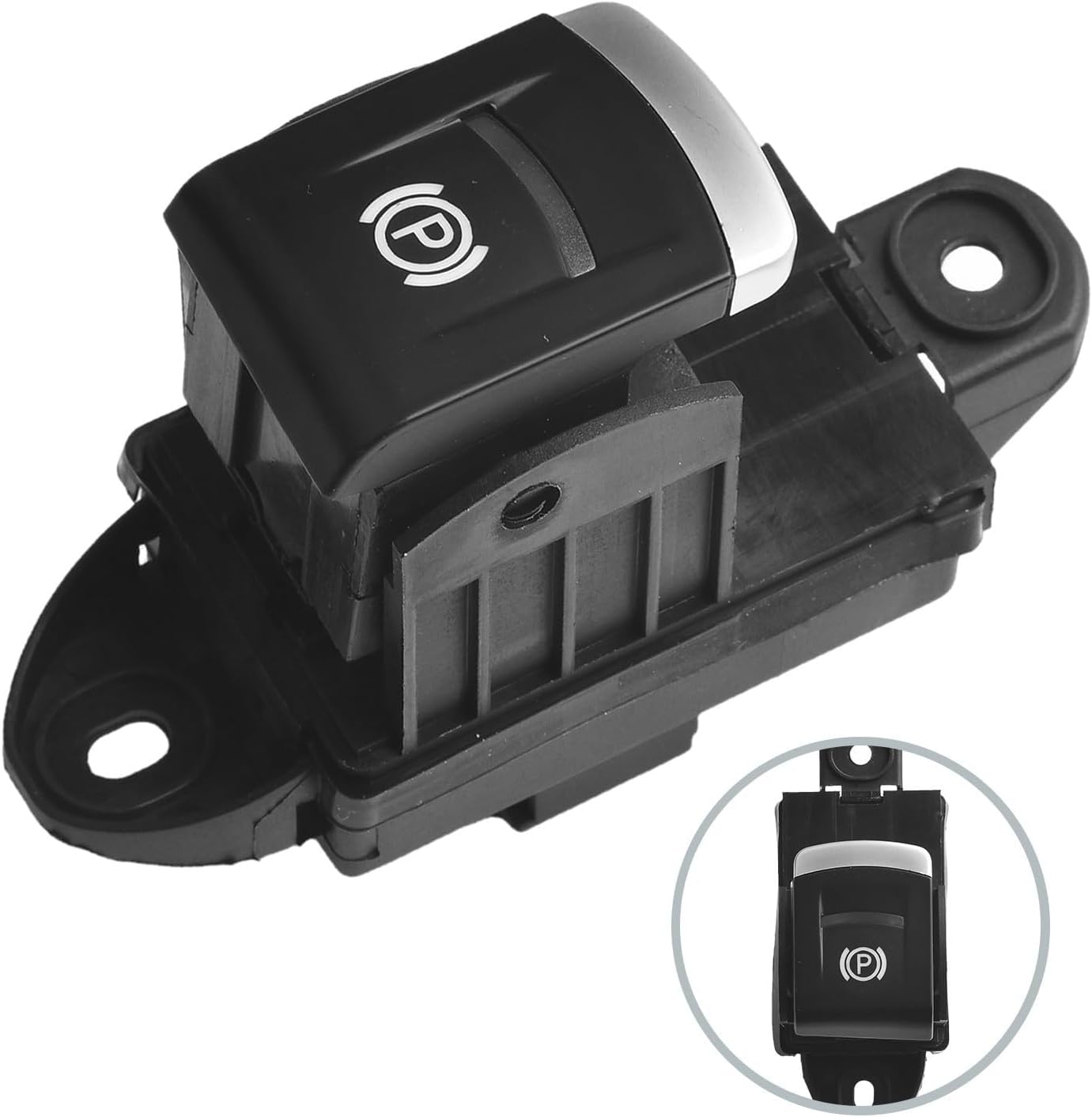 Car Parking Brake Switch Replacement Part for for A6 2004 2011 LHD Parking Stop Button Hand Brake OEM 4F1927225A ABS Material