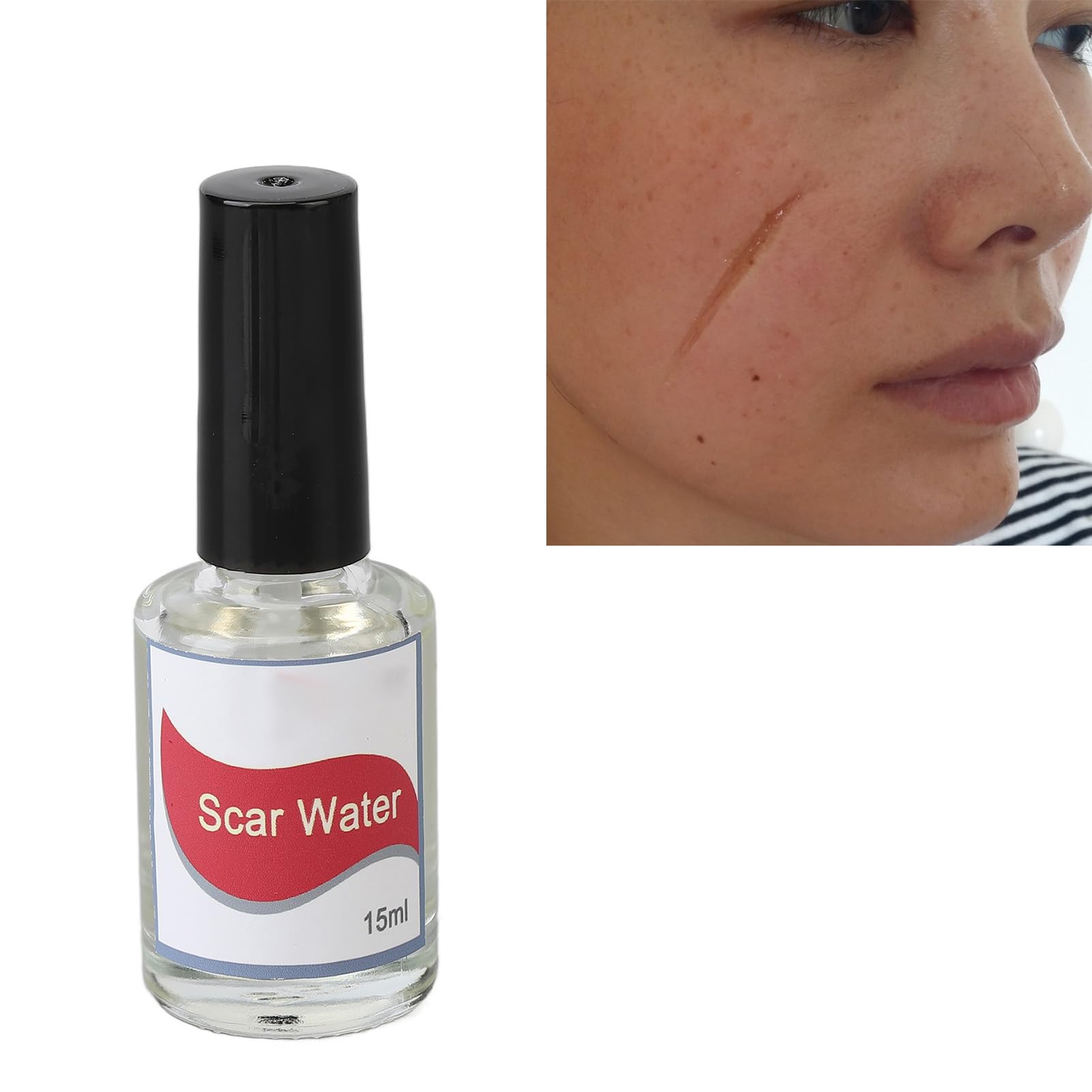 Trucco cicatrice trucco cicatrici liquido, per Halloween per HalloweenLiquid Cosmetic
