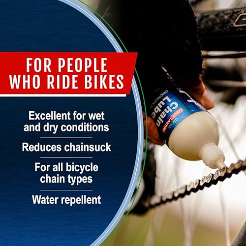 Miniatura 5 de Squirt Lubricante de cadena para bicicletas, 1 paquete (20 onzas)  Lubricante de larga duración para todas las cadenas de bicicleta  Lubricante de