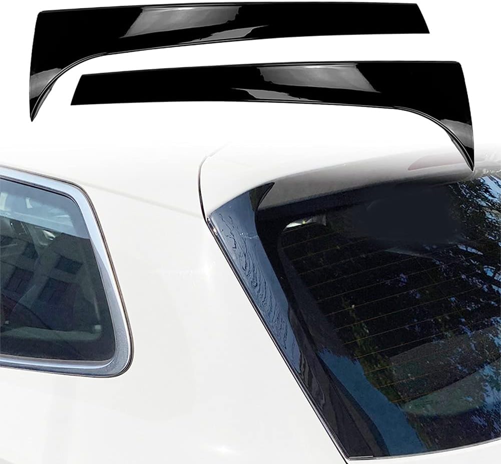Wivplex 2 個車のリアウィンドウスポイラーサイドウイングトリムカバー装飾、Karoq 用、2017 2018 2019 リア