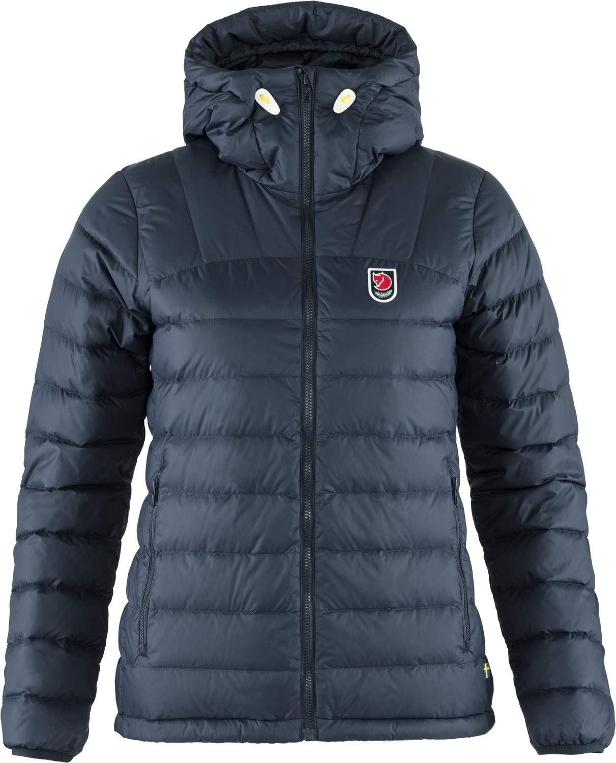 FJÄLLRÄVEN F86122-525 Expedition Pack Down Hooded-Jacket Women, UN Blue, L