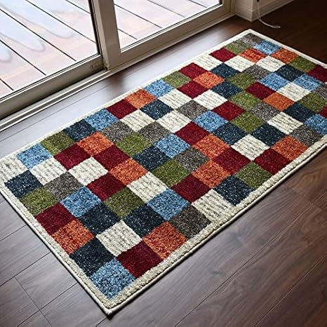 Amazon Horuscolor マット 玄関マット 80x150cm 長方形 大判マット おしゃれ カジュアルモダン 当社在庫 Min ミン８０ １５０ ミックスアイボリー カネヨウ ラグ 通販