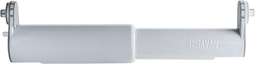 Miniatura 1 de Teravan Extensor avanzado para papel higiénico extra grande, convierte el soporte para adaptarse a rollos dobles y rollos triples, pestañas