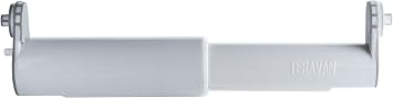 Teravan Advanced Extender for Extra Large Toilet Paper, Converts Holder to Fit Double Rolls and Triple Rolls, Extended Tabs Fit Most TP Fixtures, Locking Tab Holds Roll in Place