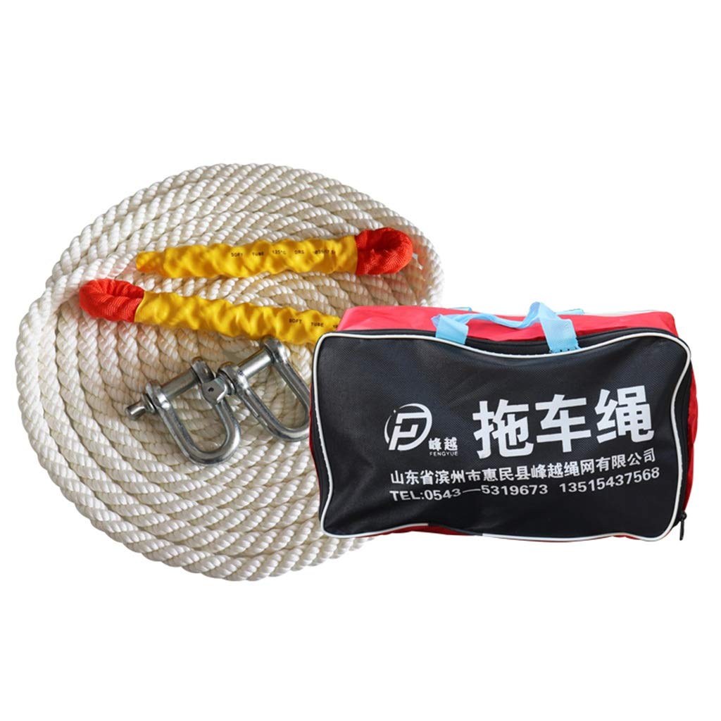 Corde de remorquage de voiture et ceinture de traction 10t pour remorque robuste