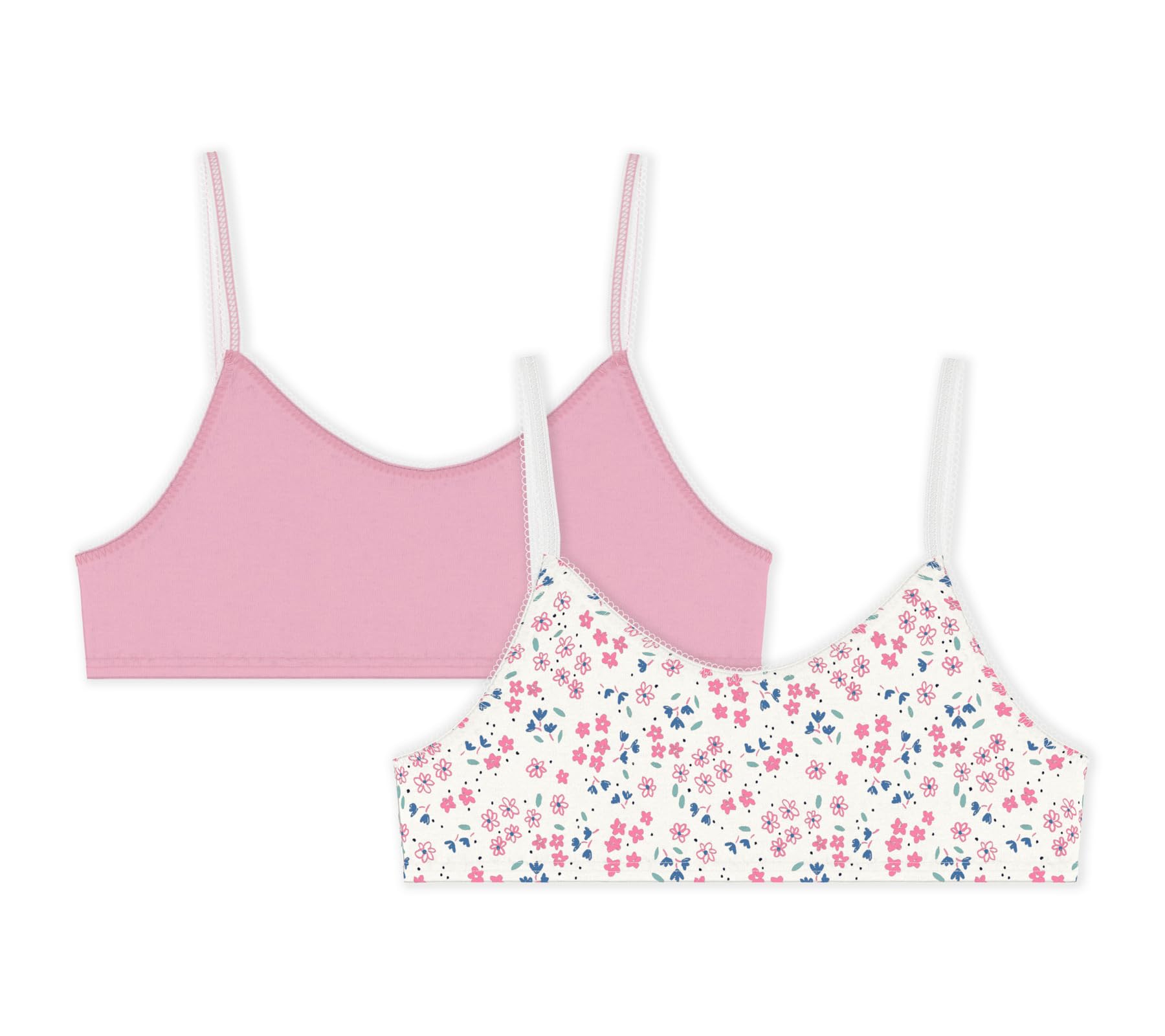 Petit Bateau A0fgi sous Vêtements Jour Fille (Lot de 2)