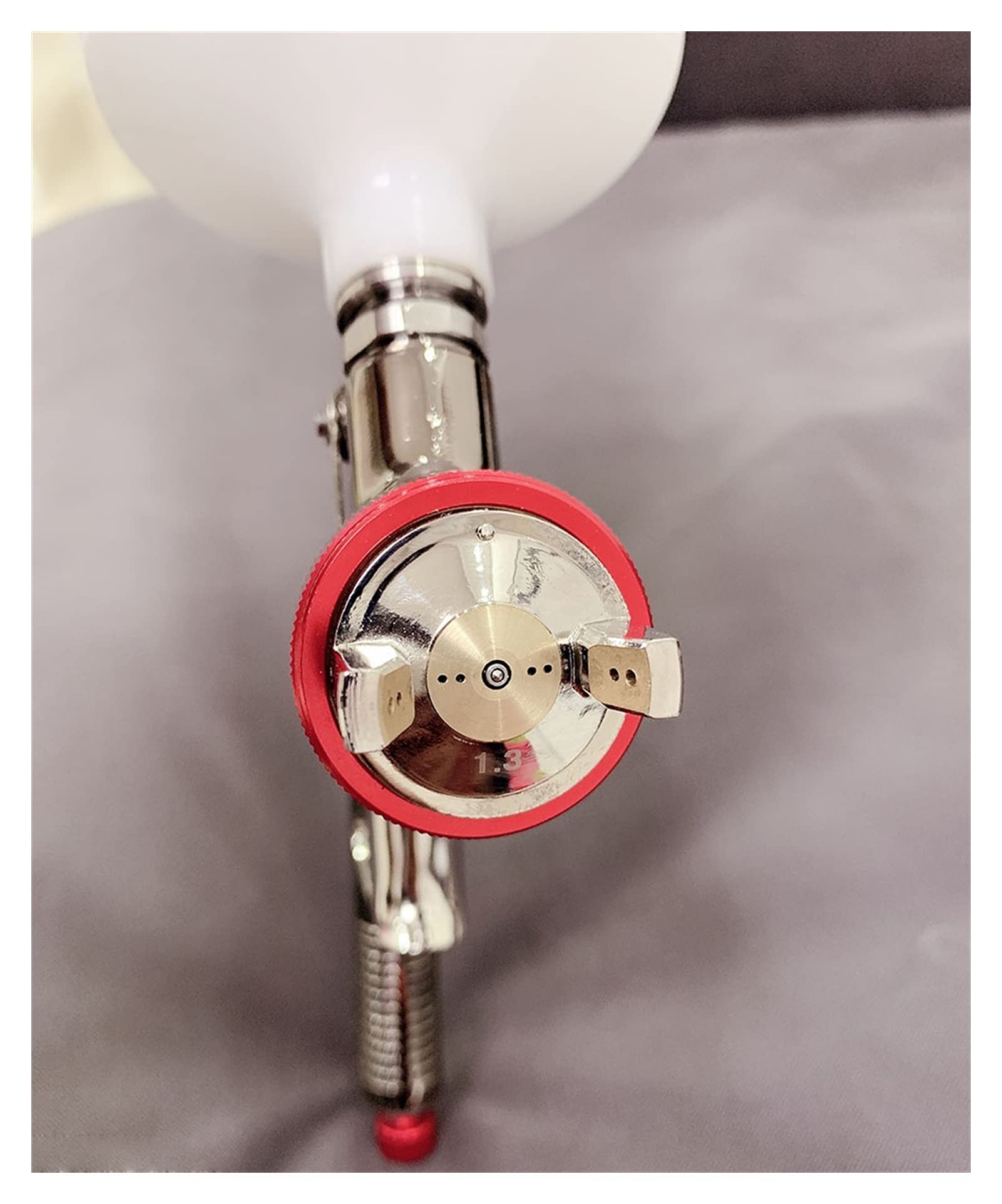 Pistolet Natryskowy, LVLP Air Spray Gun R500 Wykończenie samochodu Malarstwo 1.3mm Dysza 600cc Cup Grawitacja Motoryzacja Wykończenie Powierzchni Powierzchnia