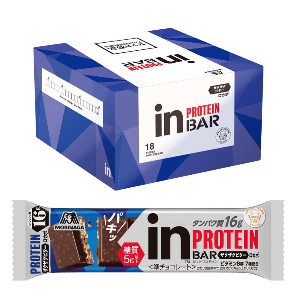 Amazon.co.jp: inバープロテイン 1本 ×18本 森永製菓 タンパク質