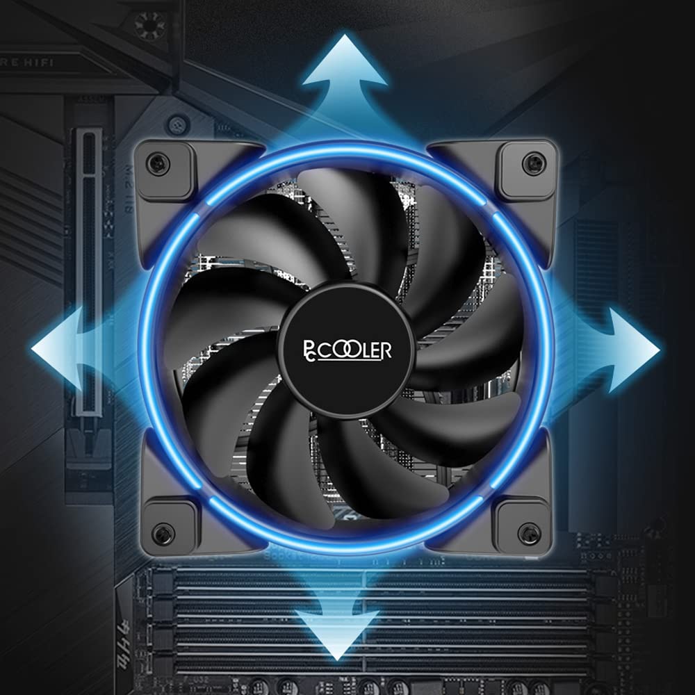 Amazon | 120mm LEDファン搭載 Intel&AMD用CPUクーラー GI-46U-V2