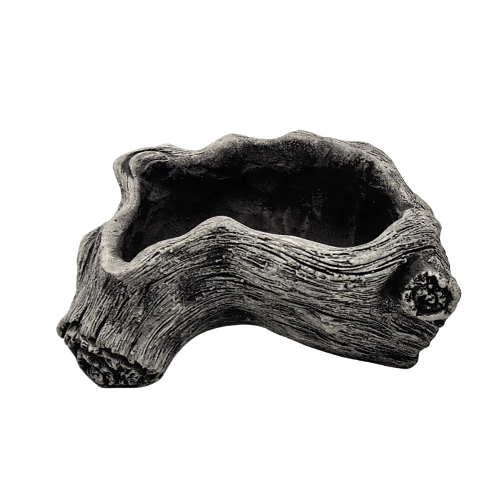 HDOYTXXM Decorative Cement Flower Pots with Natural Tree Root Aesthetic for Bonsais and Enthusiasts Indoor Outdoor Use Driftwoods Stumps Planter