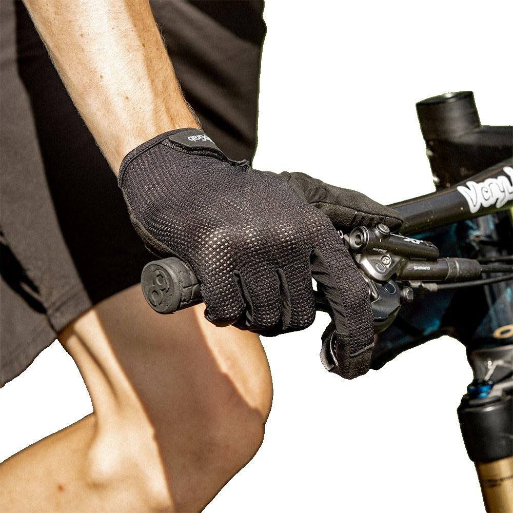 GripGrab EXPLR Gants de VTT d'été longs rembourrés pour vélo Gravel