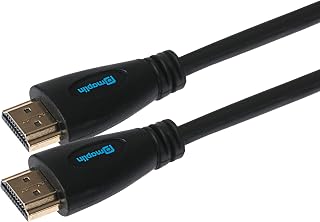 Maplin Thin HDMI Cable 3M, 4K 30Hz Ultra HD High Speed, ARC, HDR, 3D, Ethernet, Compatible with TVs, Monitors, PS4/5, Xbox, Projectors, Soundbars, Sky Box, PCs, Laptops, Apple TV