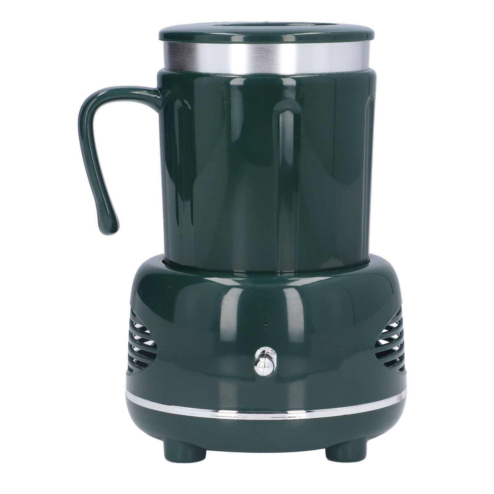TOPINCN Calentador y Enfriador de Tazas, Taza de café con Curvo, Almohadillas Antideslizantes para café (Verde)
