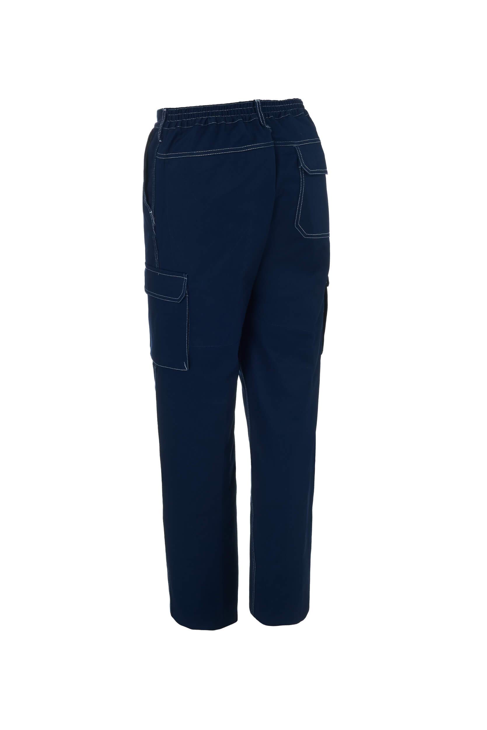 Pantalón Largo De Trabajo Multibolsillos de Adulto. Color Azul Marino. Soldador/Seguridad. Ref: 1133. Disfruta de la Excelencia
