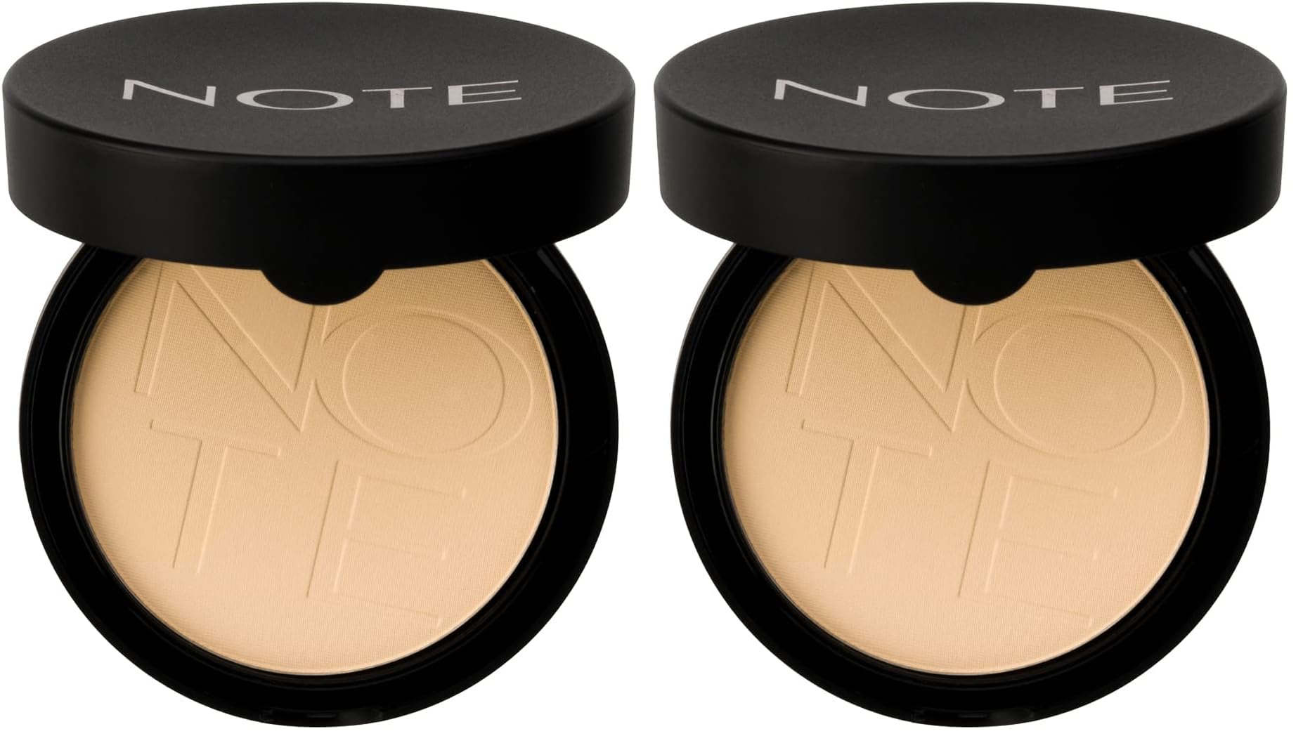 Note Luminous Silk Compact Powder 02 Natural Beige Mat Bitişli Toz Yüz Pudrası Natural Beige (2 paketi)