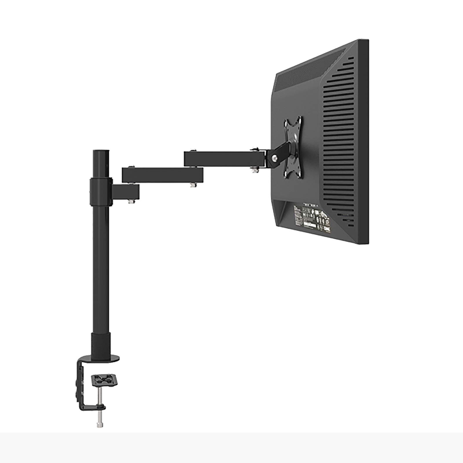 asdchZen Monitor Mount Stand,For Up To 27 Inch Computer Monitor Screens,Support Hole Distance 75X75,100X100Mm,60cm-Two cross arm